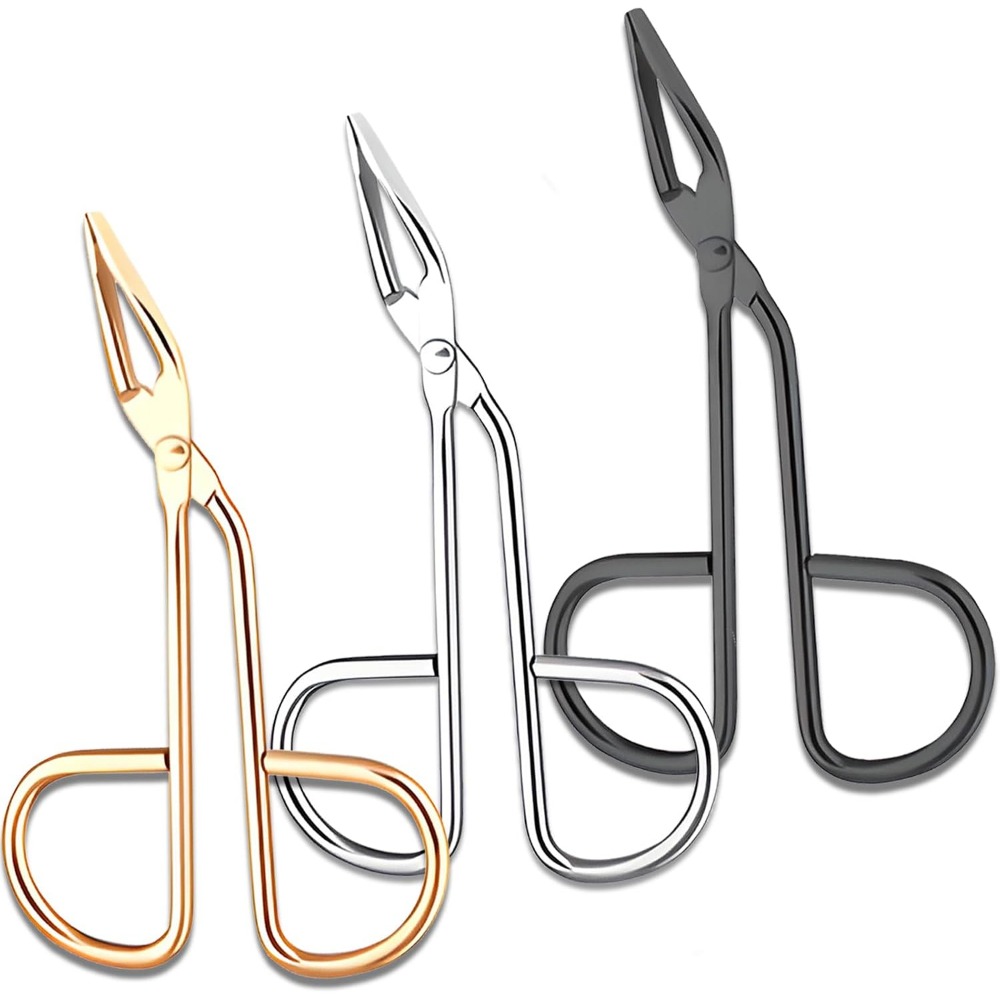 Hair Care Tips - 3-Piece Tweezer Set Features Scissor Handle