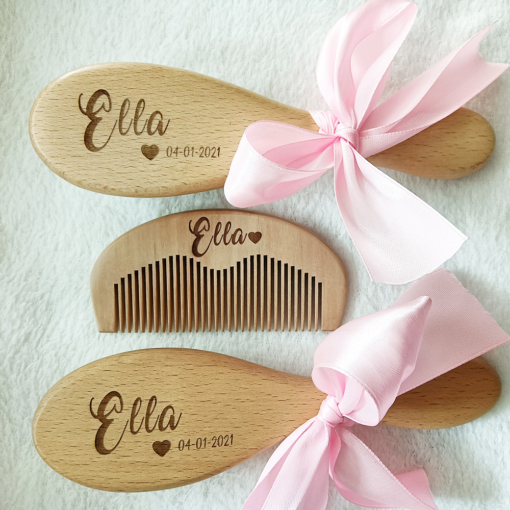 Hair Care Names - Custom Name Baby Bathing Comb Baby
