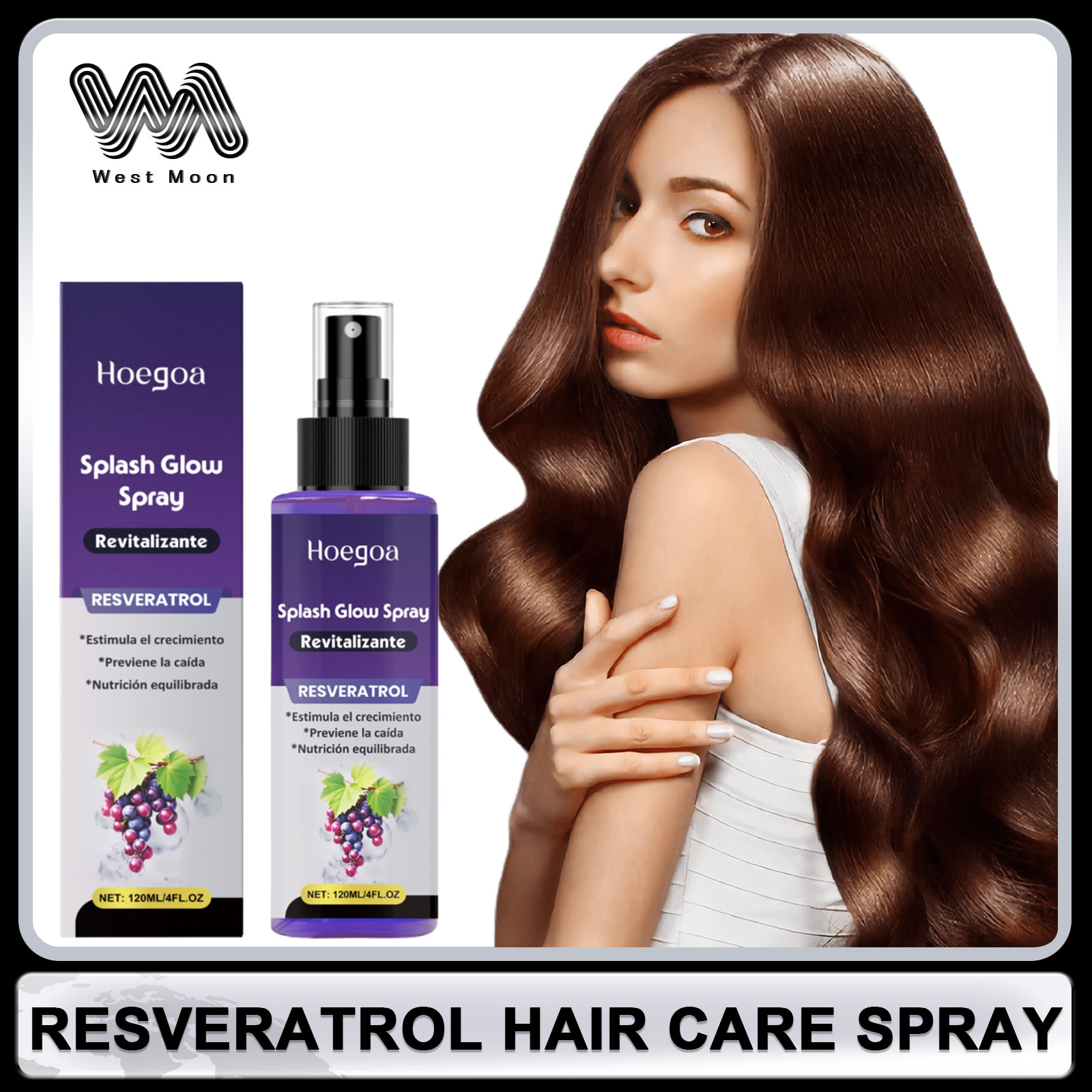 Hair Care Hair Serum - Resveratrol Hair Care Spray Anti Baldness