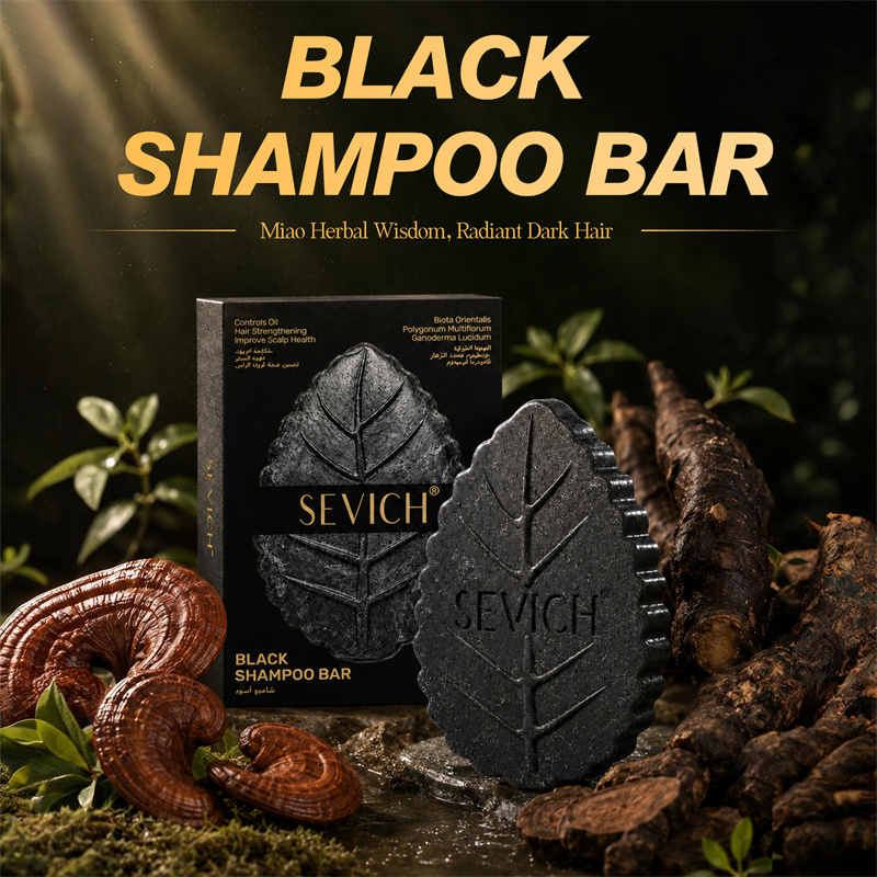 Hair Care Herbal - Handmade Black Soap 120g Natural Herbal