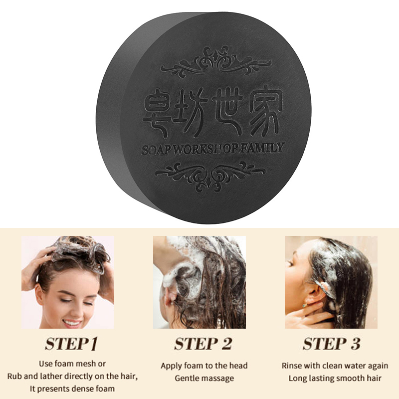 Hair Care Dandruff - [JN] Hair Shampoo Soap Polygonum Multiflorum