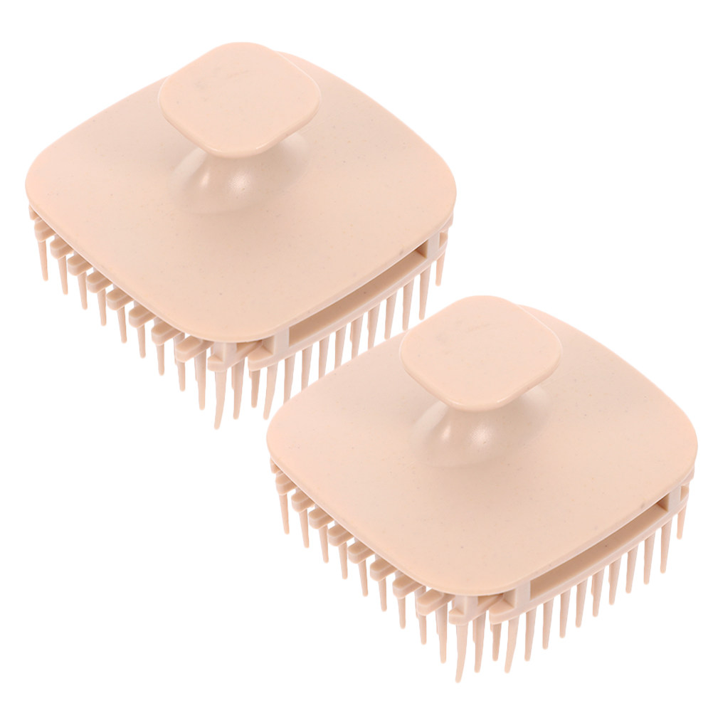 Hair Care Dandruff - 2Pcs Small Shampoo Brush Silicone Hair