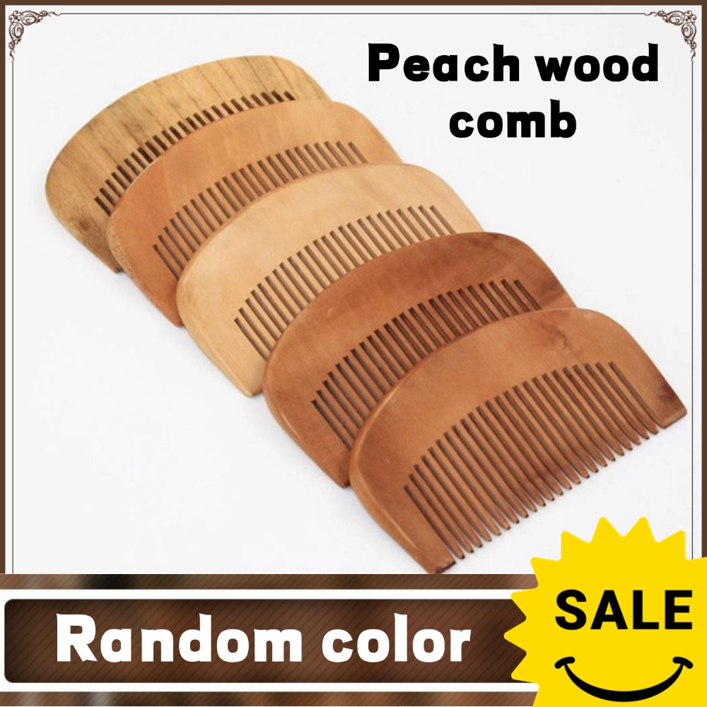 Hair Care Dandruff - 100%Peach Wooden Comb Women and Men