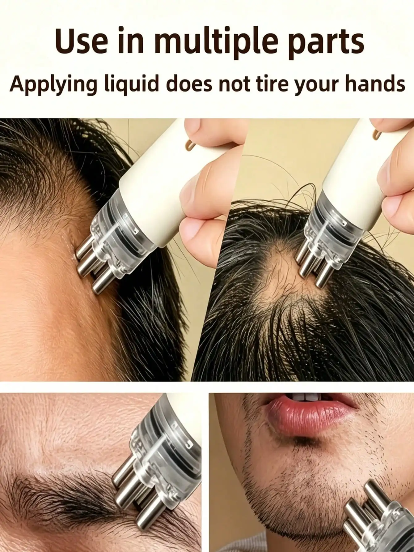 Hair Care Hair Serum - Scalp Applicator Travel Capacity Hair Growth
