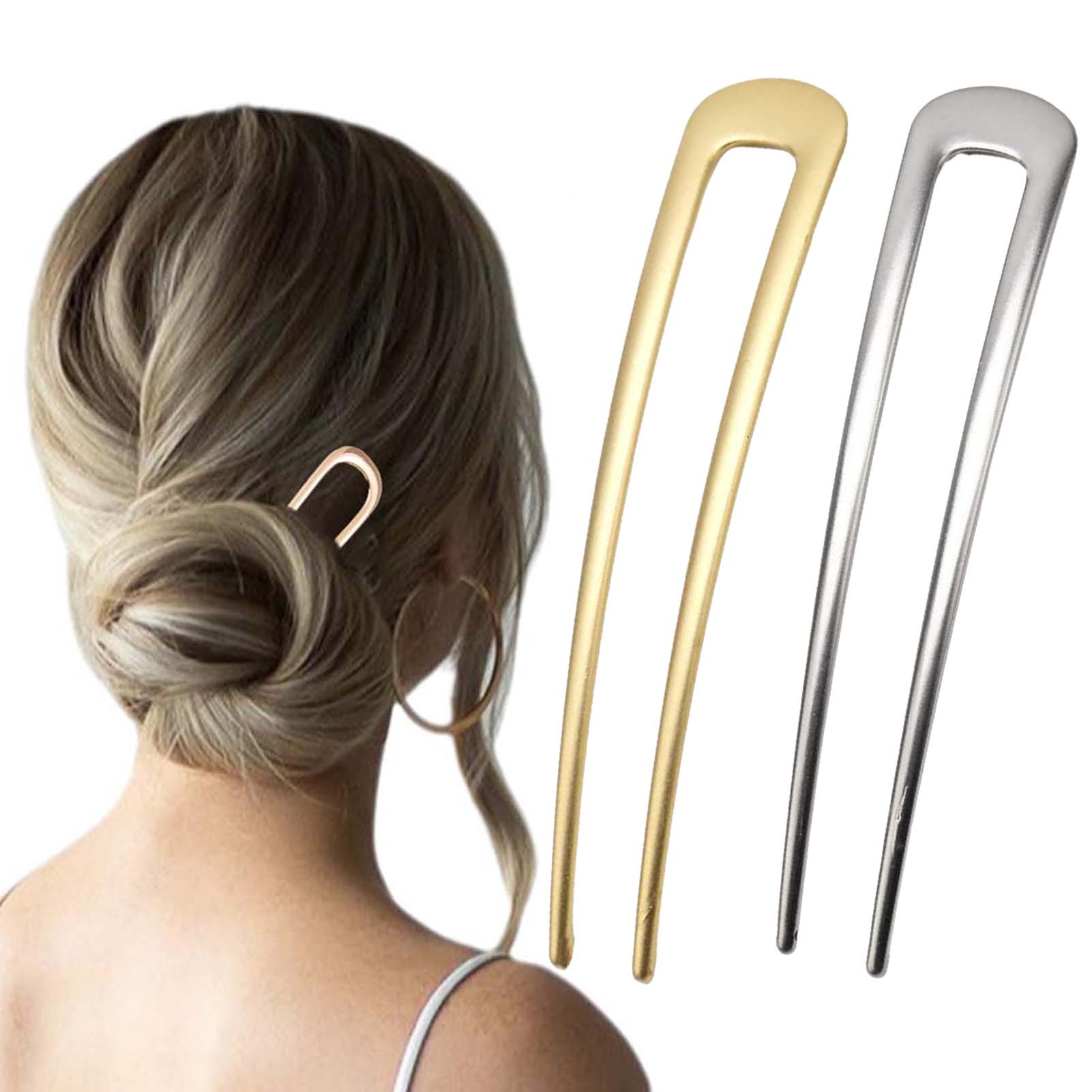 French U Shaped Hair Pins Vint - Hair Care Kit ulasan dan harga