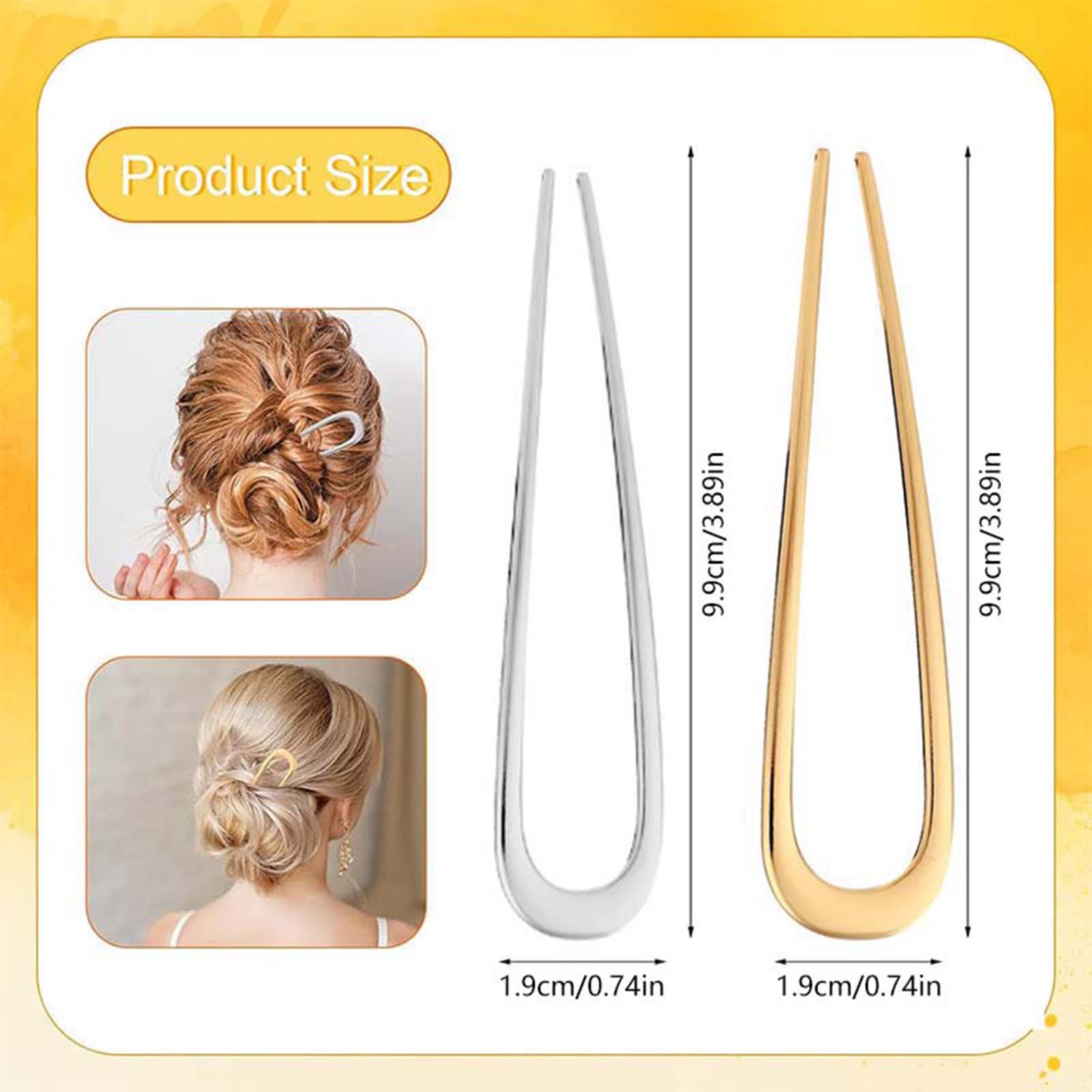 French U Shaped Hair Pins Vint - Hair Care Kit ulasan dan harga