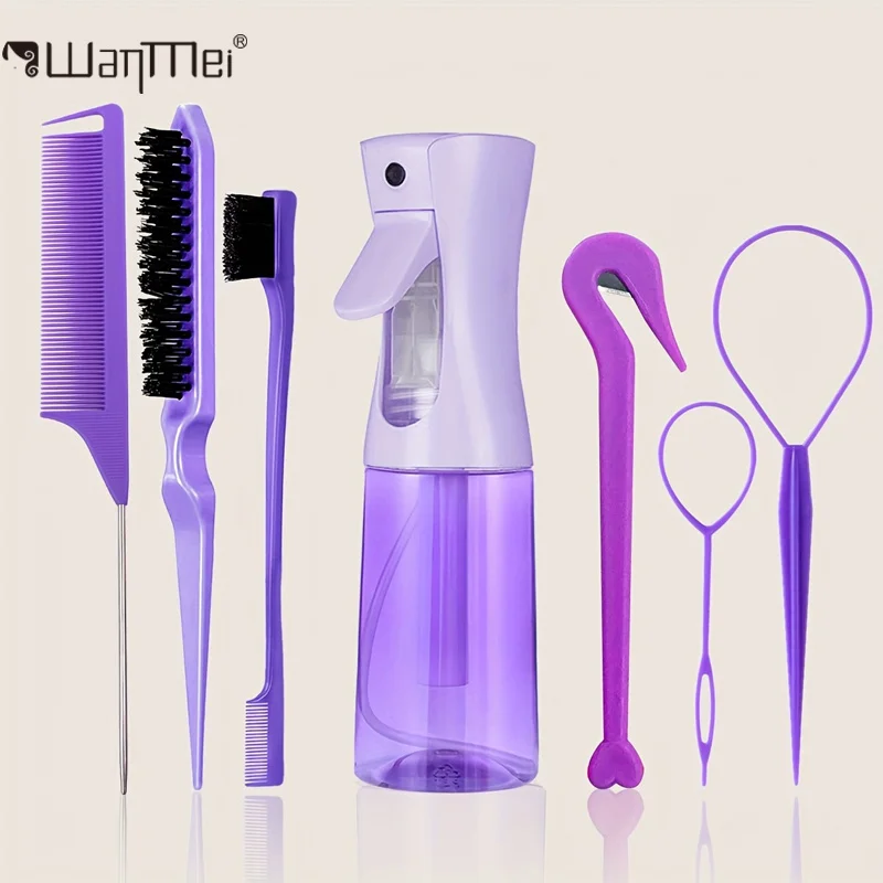 7pc/set Professional Hairdress - Hair Care Kit ulasan dan harga