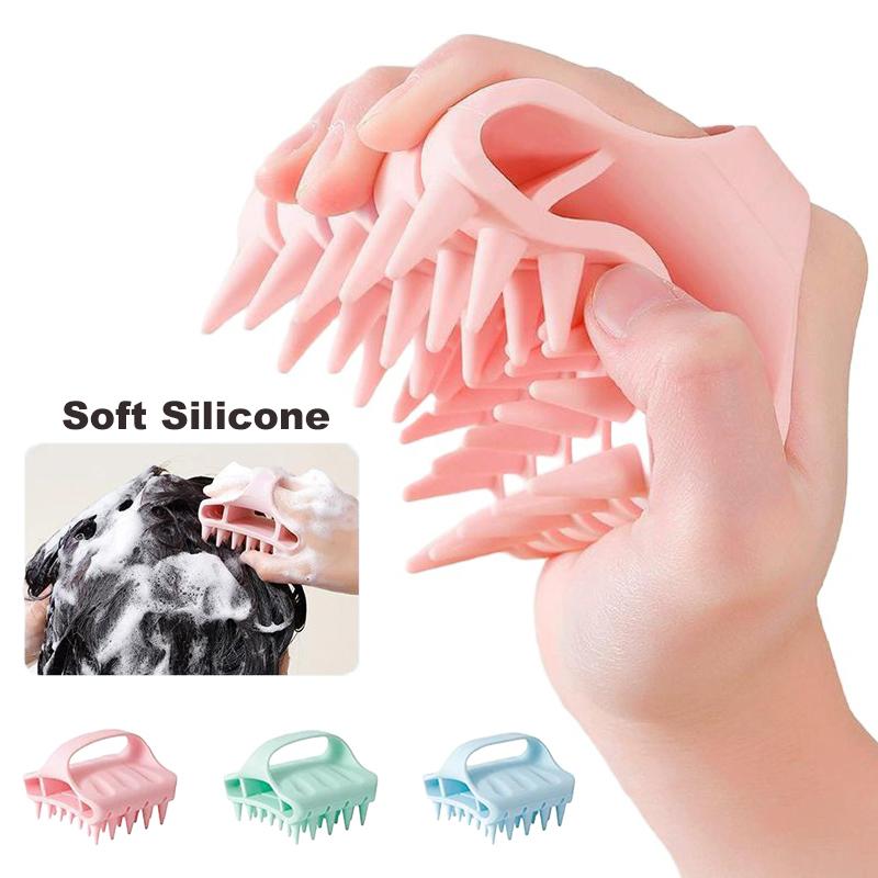 Scalp Massager Shampoo Brush H - Hair Care Dandruff ulasan dan harga