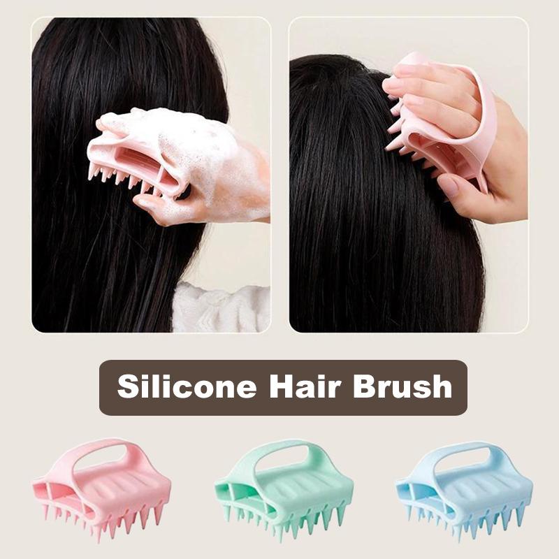 Scalp Massager Shampoo Brush H - Hair Care Dandruff ulasan dan harga