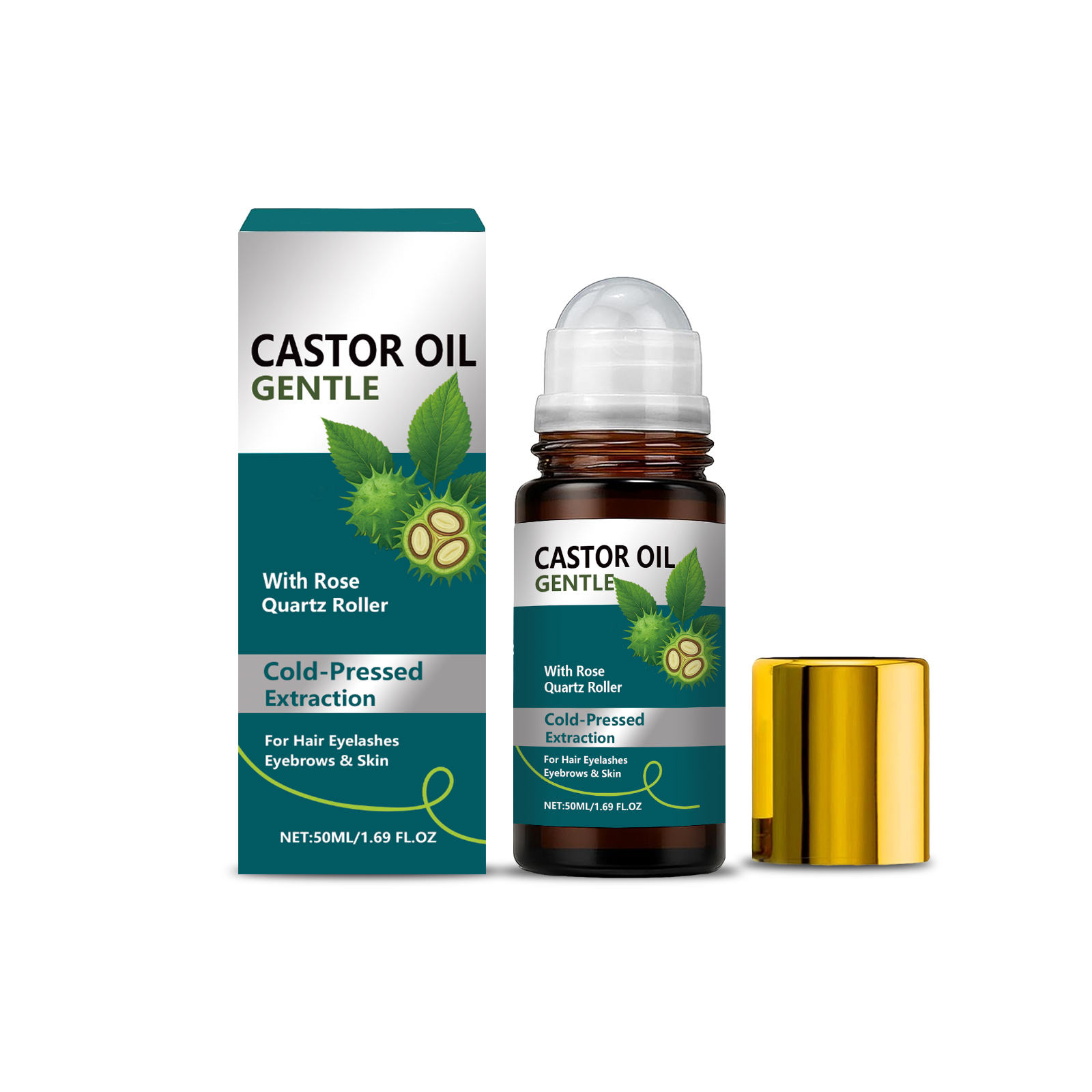 Organic Castor Oil Roller Cold - Castor Oil Cold Press ulasan dan harga
