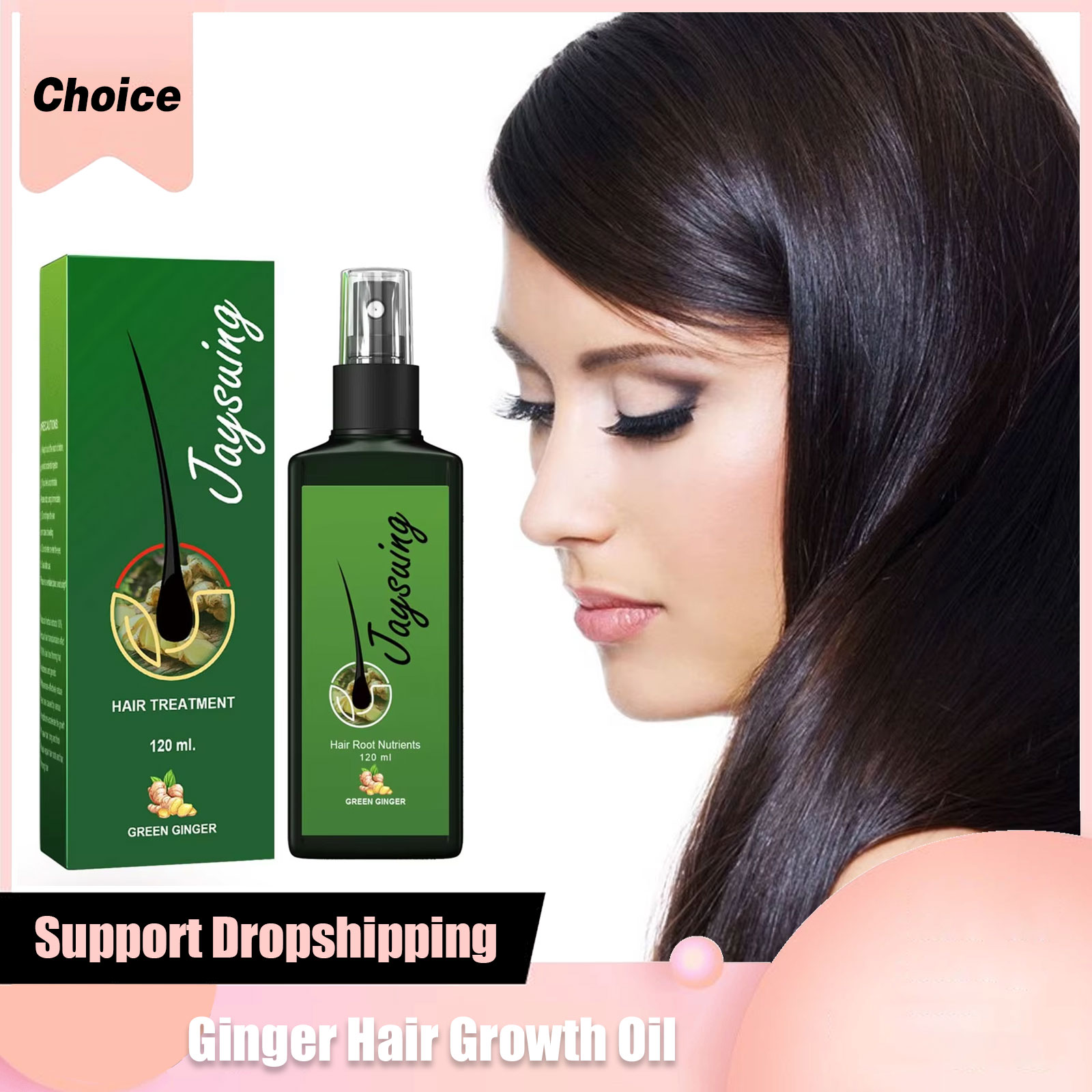 Fast Ginger Hair Growth Spray  - Hair Care Hair Serum ulasan dan harga