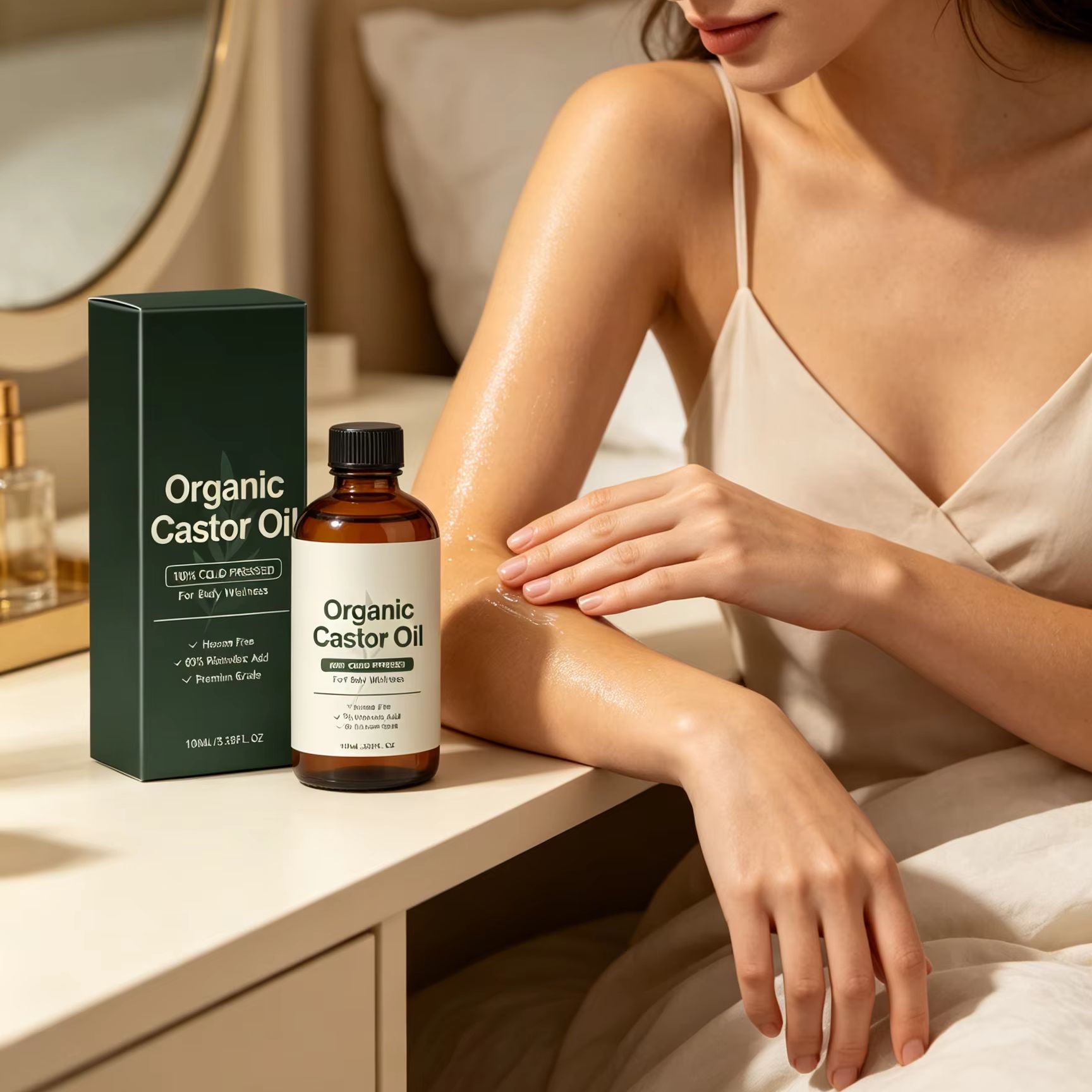 Organic Castor Oil Cold Press  - Castor Oil Cold Press ulasan dan harga