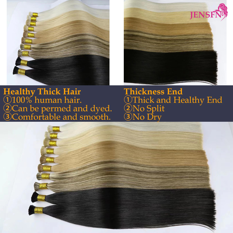 JENSFN Straight  I Tip Hair Ex - Hair Care Tips ulasan dan harga