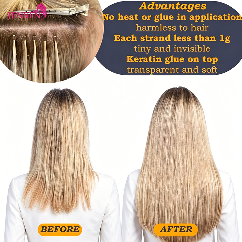 JENSFN Straight  I Tip Hair Ex - Hair Care Tips ulasan dan harga