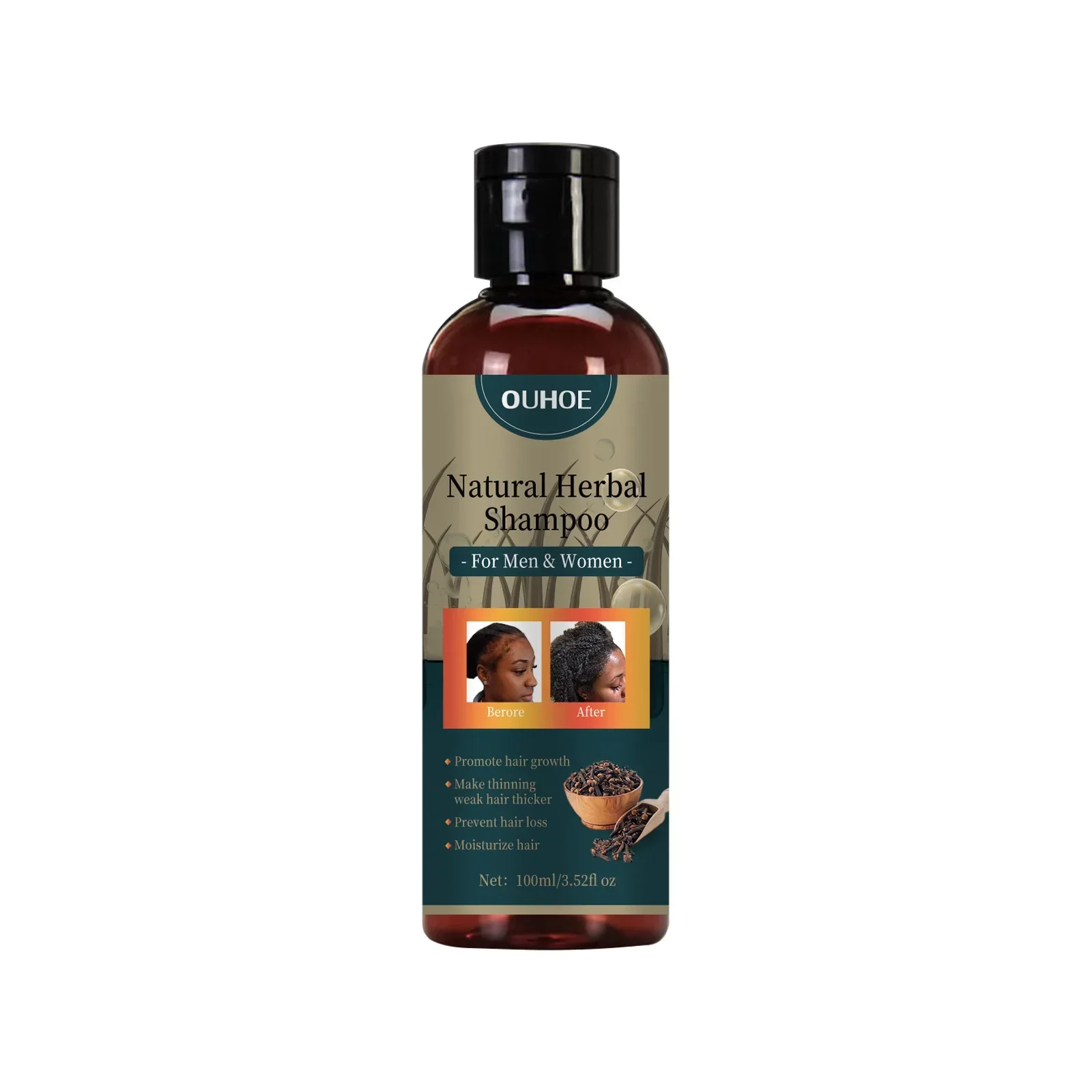 OUHOE Hair Growth Shampoo Anti - Hair Care Dandruff ulasan dan harga