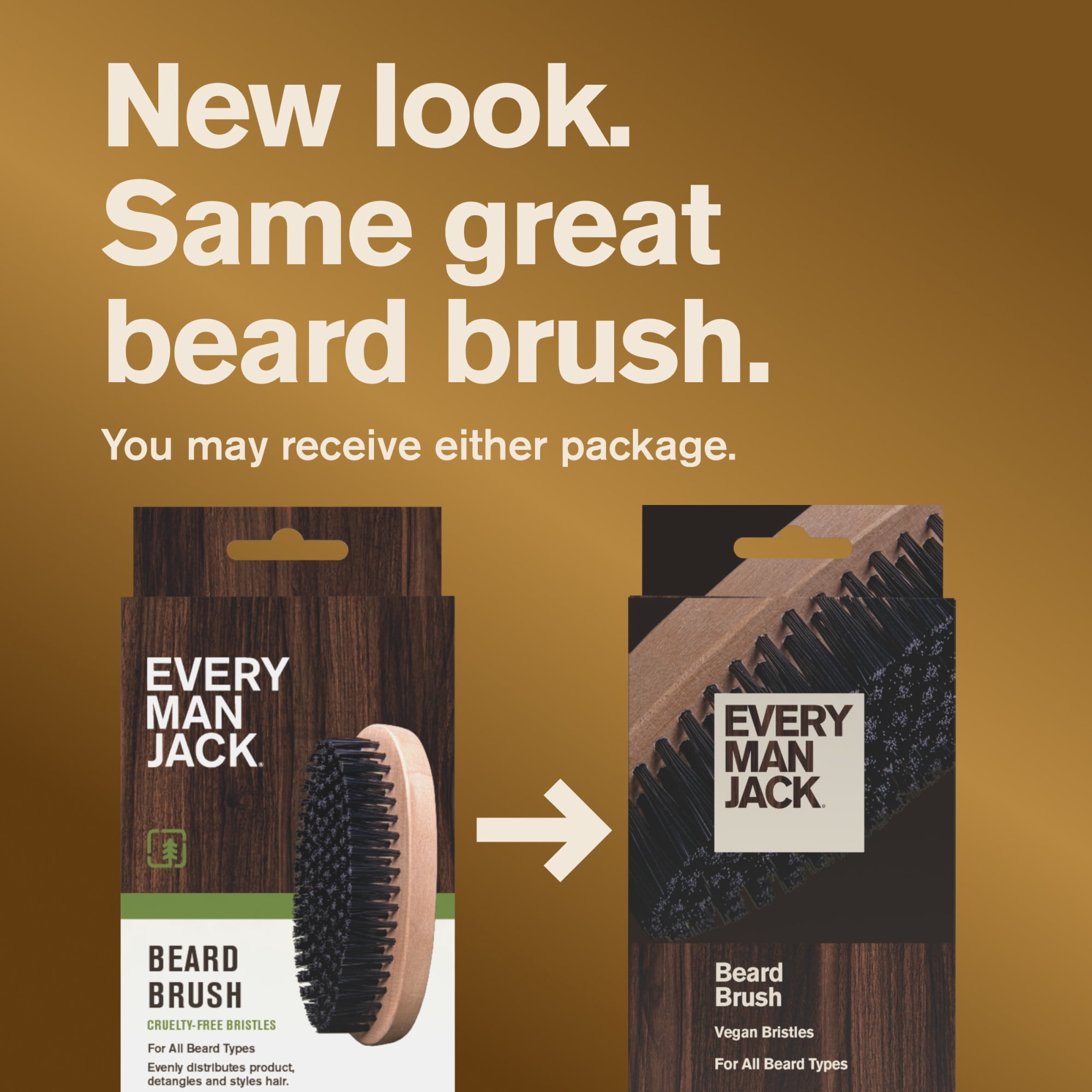 Men's Beard Brush with Cruelty - Hair Care Kit ulasan dan harga