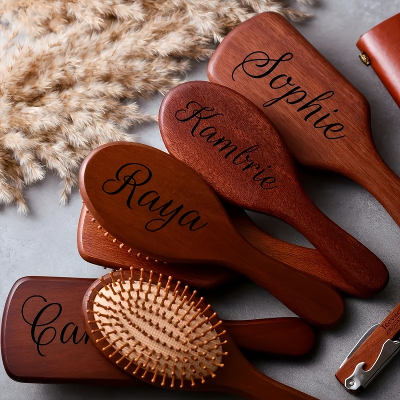 Engraved Name Sandalwood Hair  - Hair Care Names ulasan dan harga