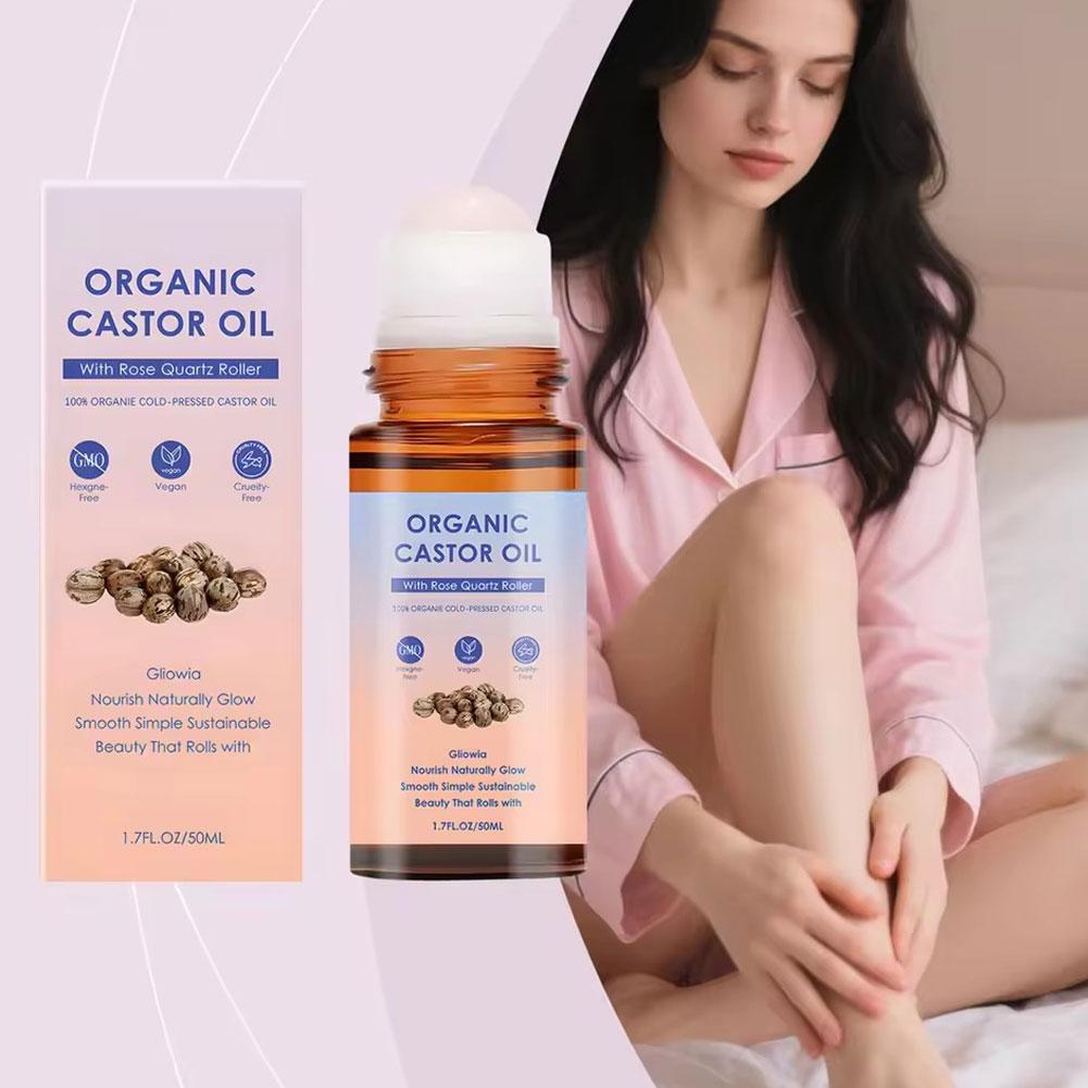 50ml Organic Castor Oil Rose Q - Castor Oil Cold Press ulasan dan harga