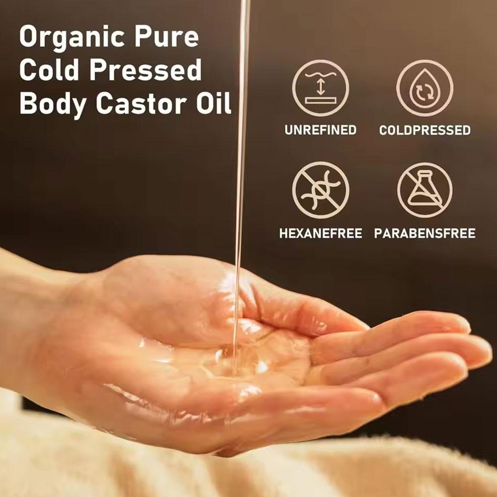 50ml Organic Castor Oil Rose Q - Castor Oil Cold Press ulasan dan harga