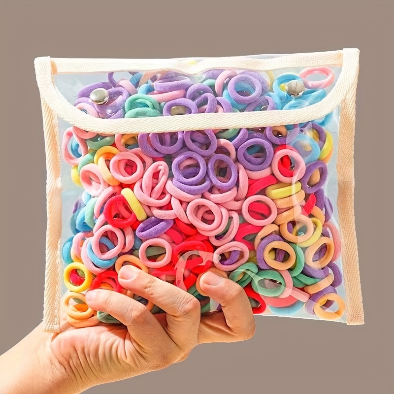 100pcs/set Elastic Colorful Ha - Hair Care Kit ulasan dan harga