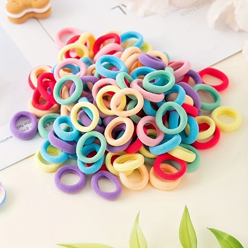 100pcs/set Elastic Colorful Ha - Hair Care Kit ulasan dan harga