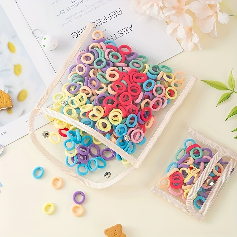 100pcs/set Elastic Colorful Ha - Hair Care Kit ulasan dan harga