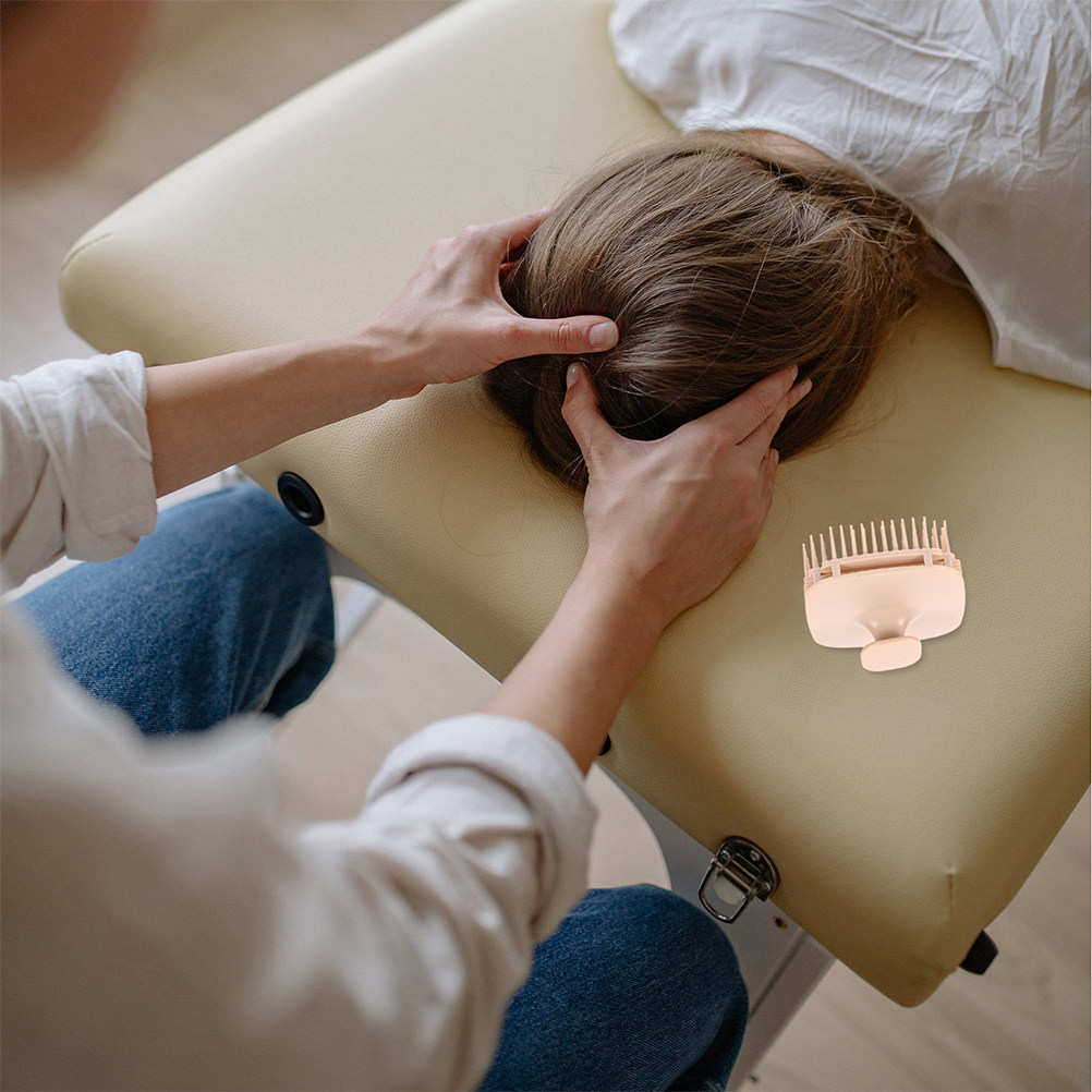 2Pcs Small Shampoo Brush Silic - Hair Care Dandruff ulasan dan harga