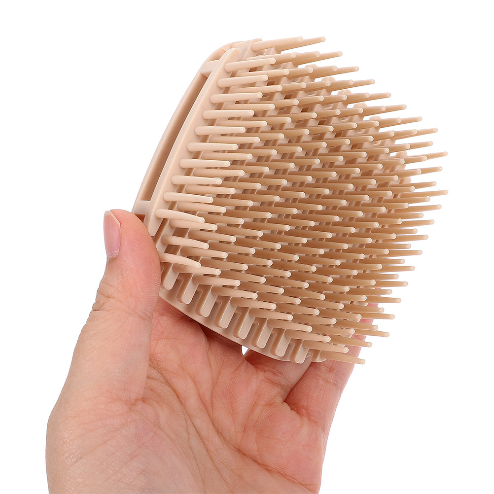 2Pcs Small Shampoo Brush Silic - Hair Care Dandruff ulasan dan harga