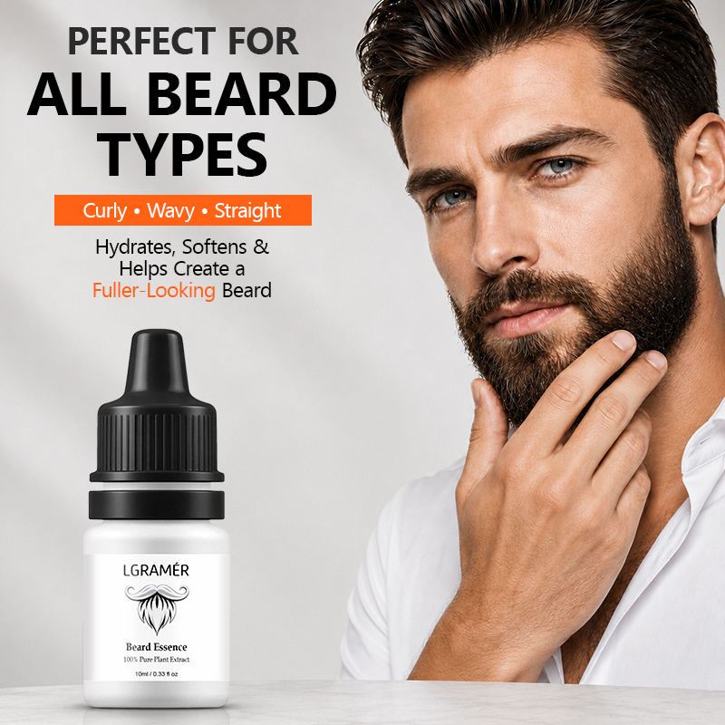 Men's Beard Growth Serum Nouri - Hair Care Hair Serum ulasan dan harga