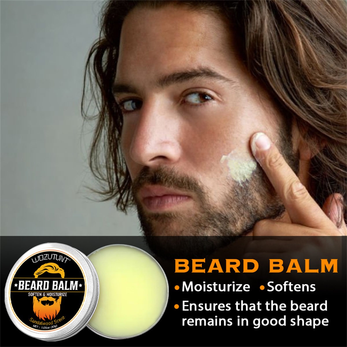 Beard Wash Moustache Balm and  - Hair Care Kit ulasan dan harga