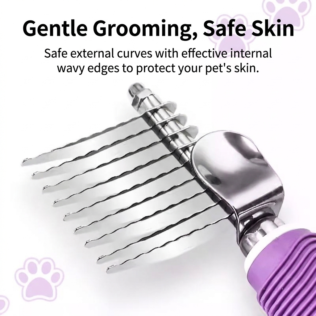 Pet Dematting Comb Stainless S - Hair Care Tips ulasan dan harga