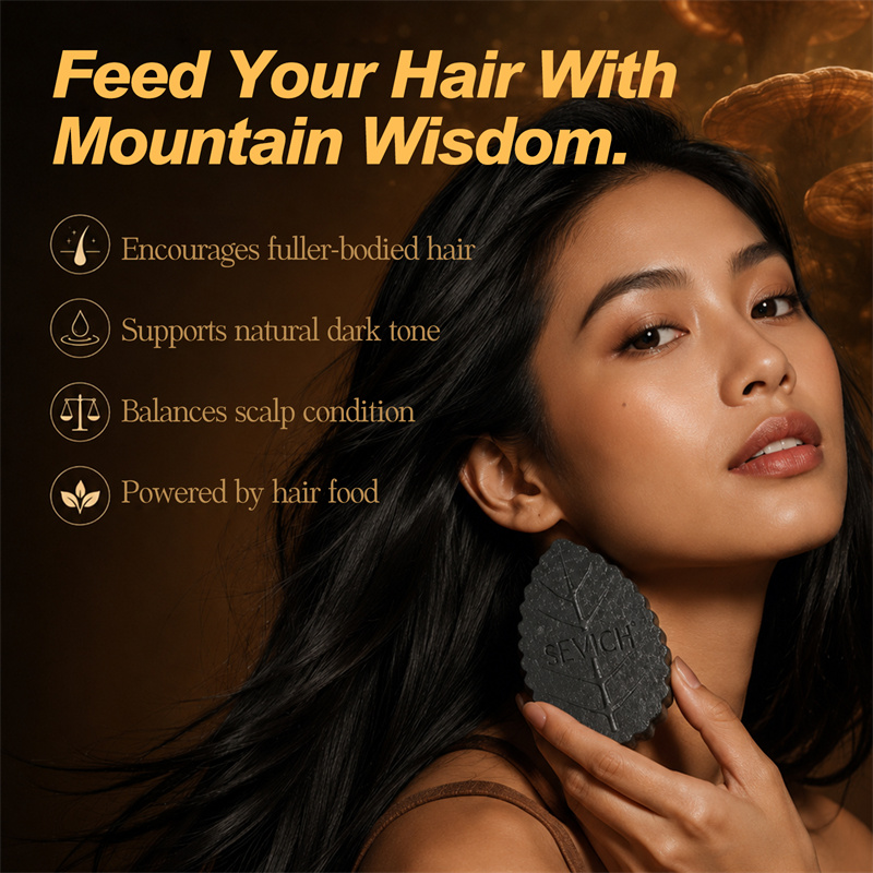 Black Hair Soap Natural Shampo - Hair Care Dandruff ulasan dan harga